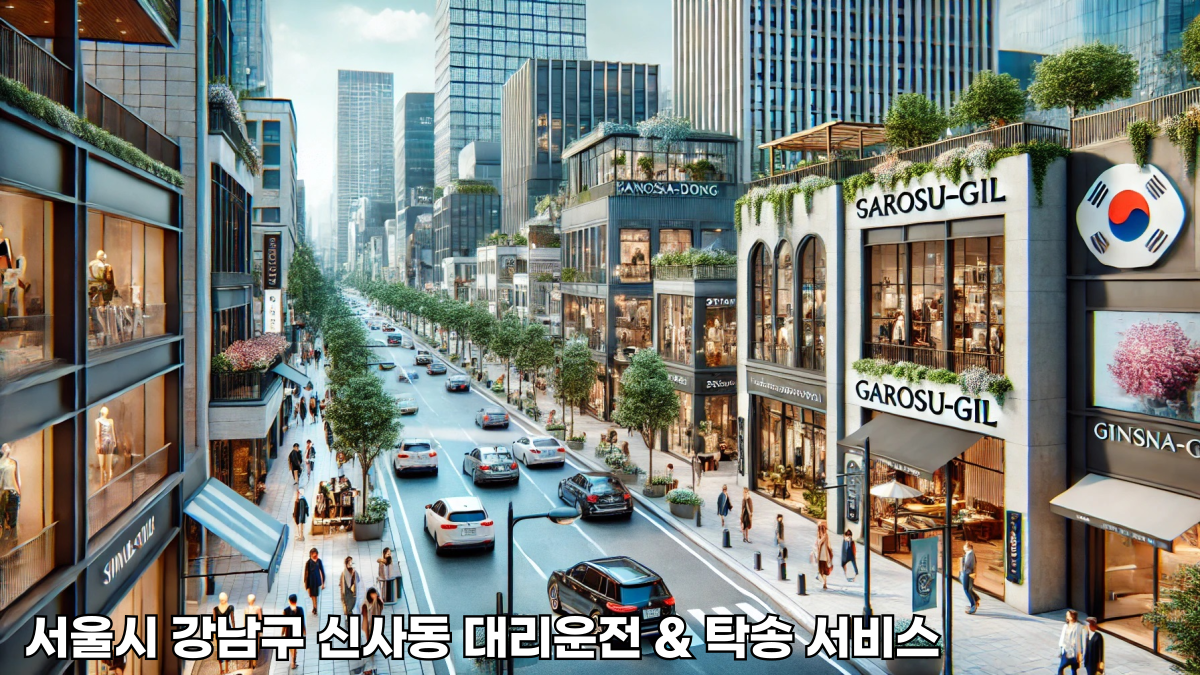 서울시 강남구 신사동 대리운전 및 탁송 장거리 일일기사